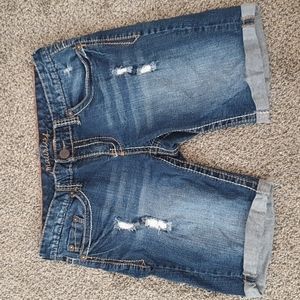 Denim shorts